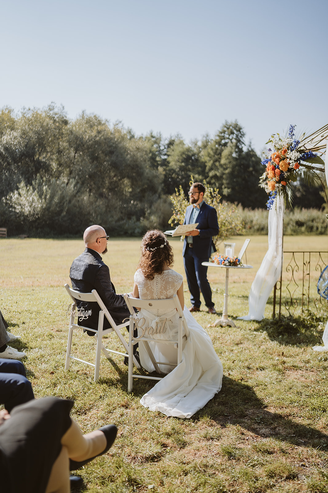 Freie Traung im Grünen