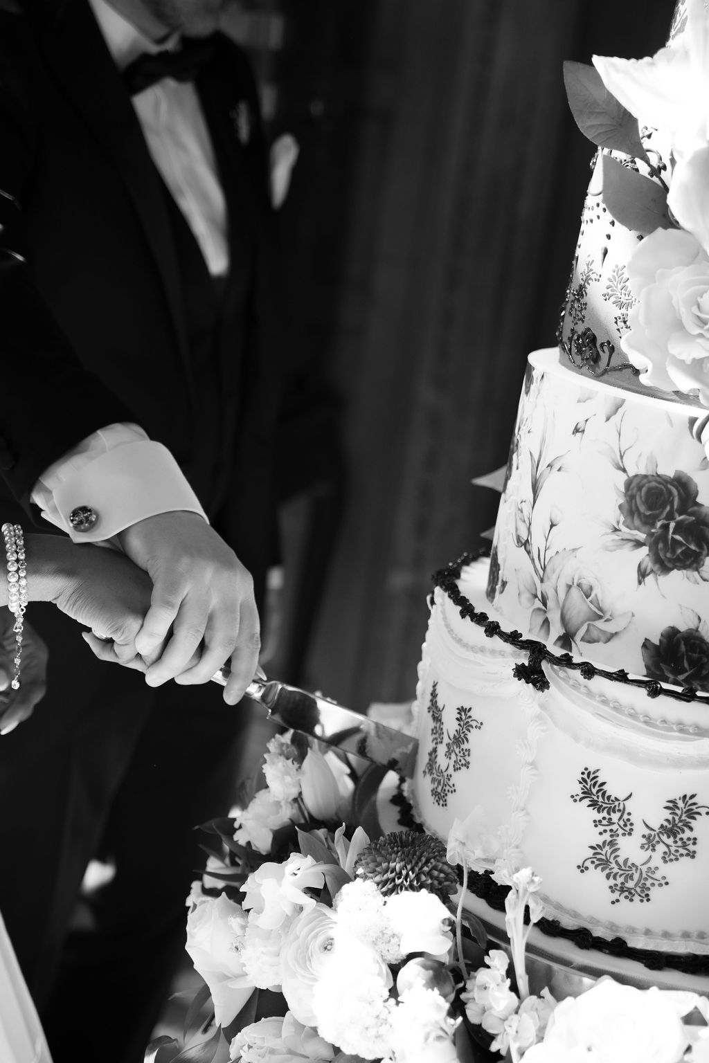 Tortenanschnitt Hochzeit Schlosshotel Kronberg